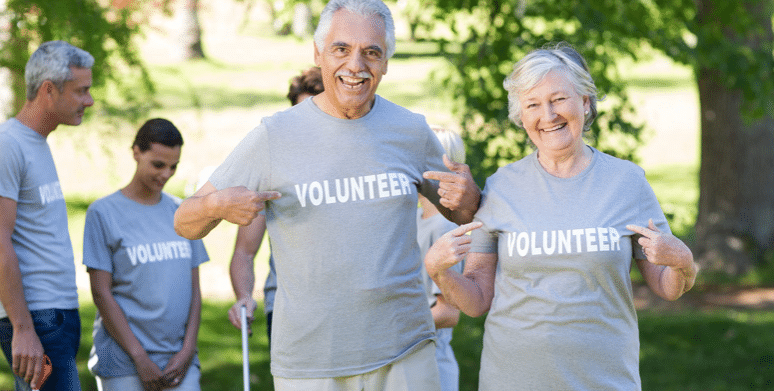 Senior volunteer opportunities are everywhere