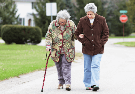 Avoid assisted living by walking