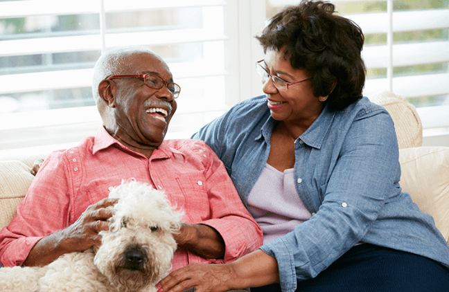 Pets for the Elderly bring smiles