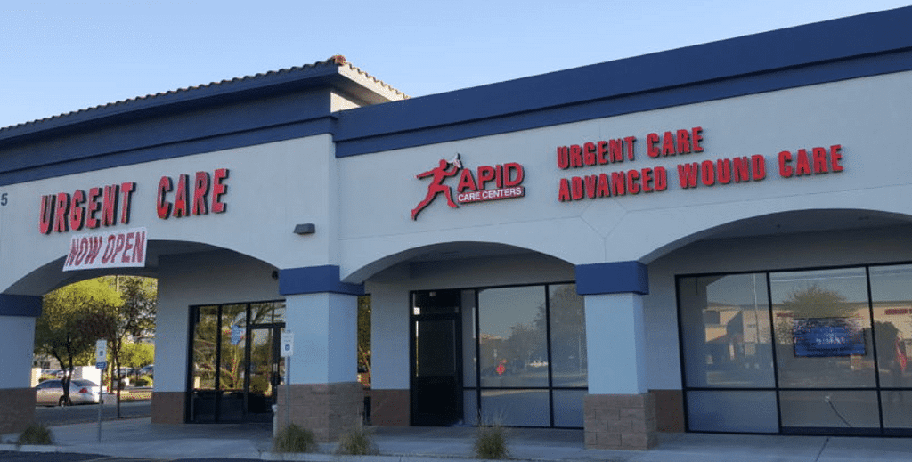 Rapid Care clinic is the only urgent care facility on the list